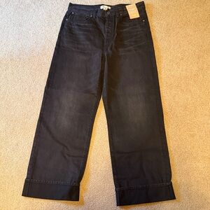 NWT Madewell low-slung baggy Jeans size 27